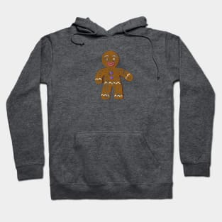 Swirly Gingerbread Man Hoodie